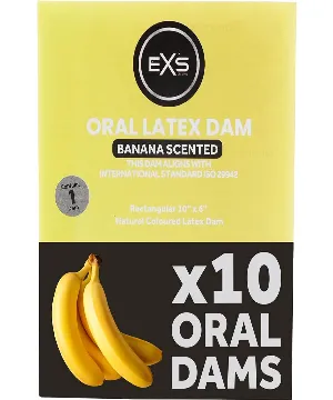 EXS Oral Latex Dam Banane
