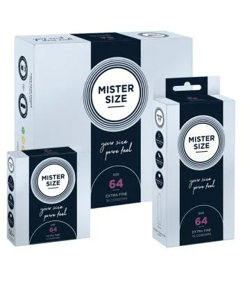 Mister Size 64mm (par 3, 10 ou 36)