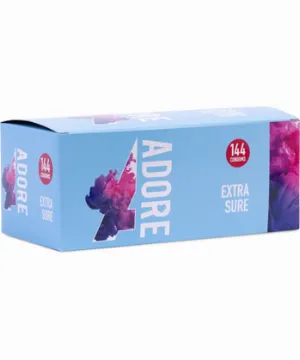 Adore Condoms Extra Sure (par 144)