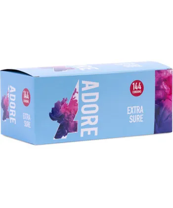 Adore Condoms Extra Sure (par 144)