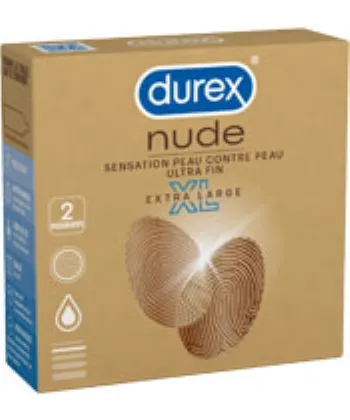 Durex Nude Extra Large (par 2)