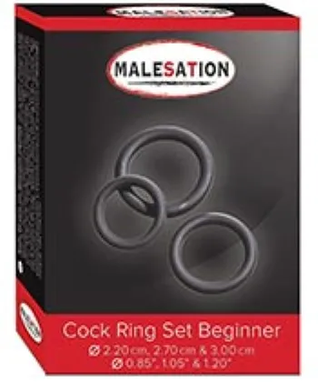 Malesation Cock Ring Set Beginner