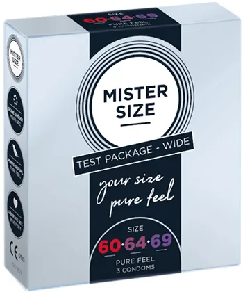 Mister Size Set d'essai Wide 60-64-69