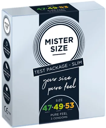 Mister Size Set d'essai Slim 47-49-53
