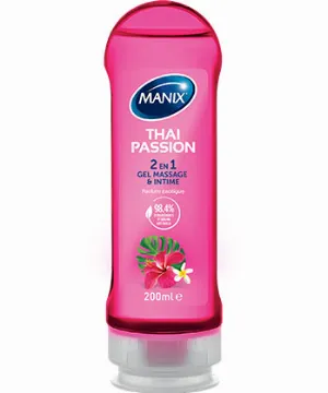 Manix Thai Passion - Gel Massage & Intime 2 en 1