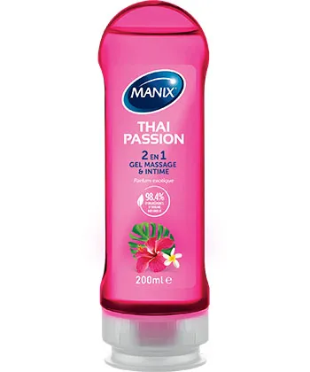 Manix Thai Passion - Gel Massage & Intime 2 en 1
